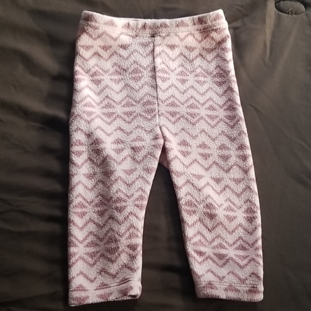 Baby girl size 12-18 months fleece pants